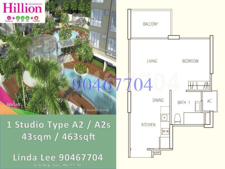Hillion Residences (D23), Apartment #297821971